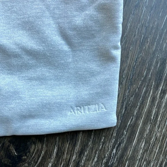 Aritzia Light Gray Tee - Picture 2 of 4